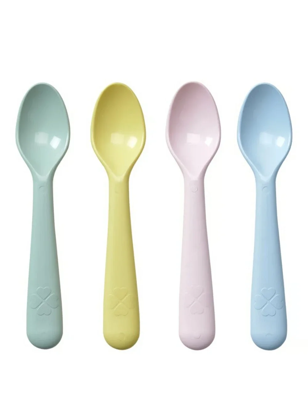 16 Colorful Plastic Spoons